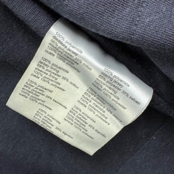 Lacoste Soft Shell High Neck Red Jacket Packable Hood Women's Size 44 (US L) - Picture 8 of 11